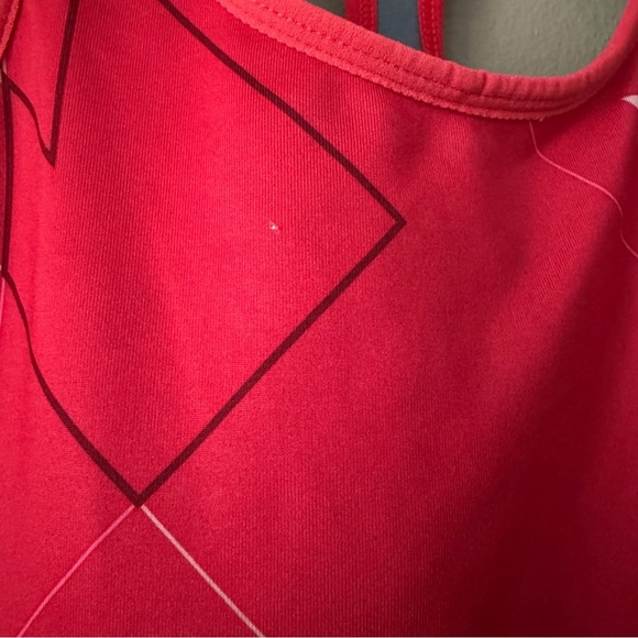Nike Women"s Dri-Fit Geometric Print Tank Top Built In Bra Size S - Picture 11 of 11